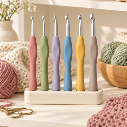 Crochet Hooks — Set of 6 — care and storage