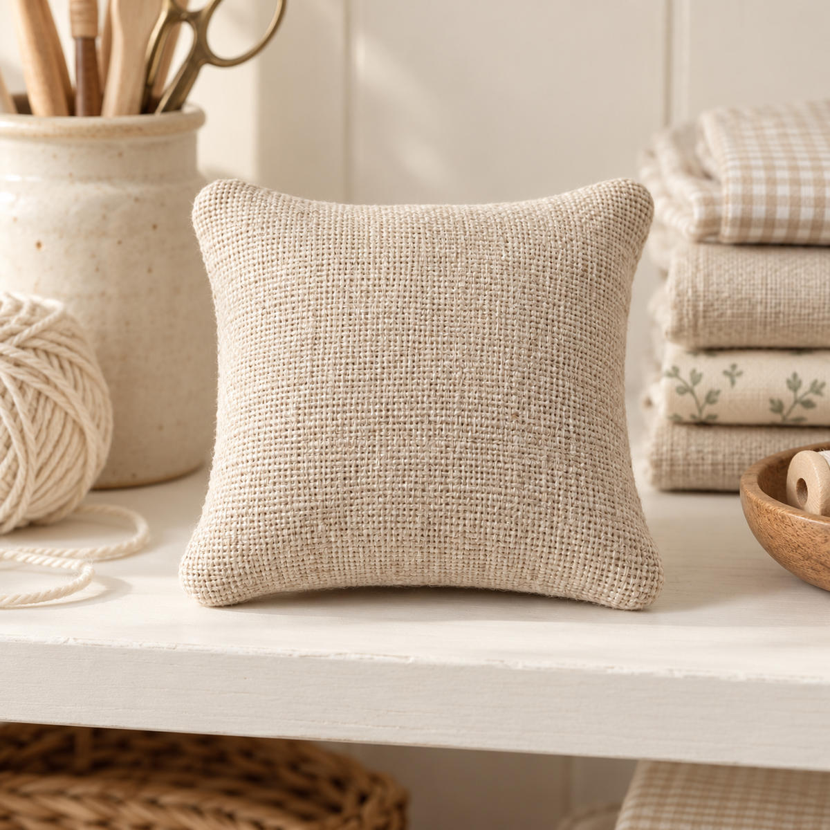 Soft Fabric Pincushion — care and storage