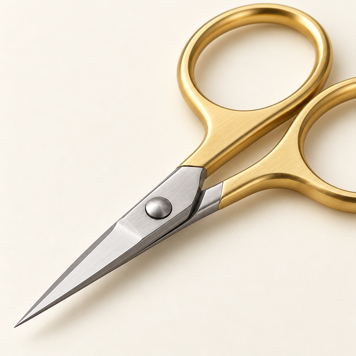 Small Embroidery Scissors — construction detail